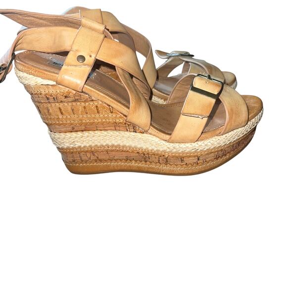 Tan Not Rated Women's Dream To Live Wedge Sandal Size 8.5 - Picture 1 of 13